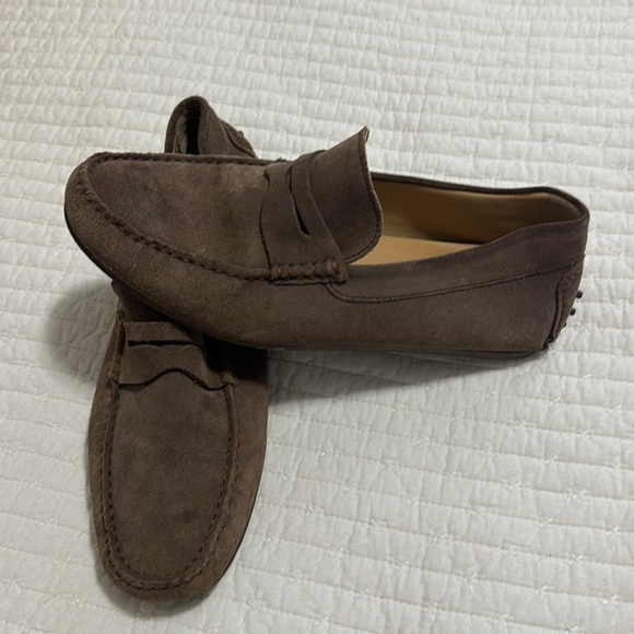 Jack Erwin suede loafers main image 4